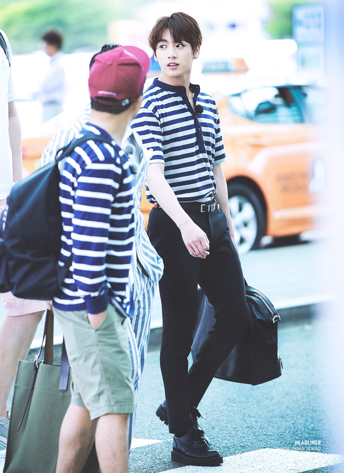 Imagini pentru jungkook airport fashion 2016