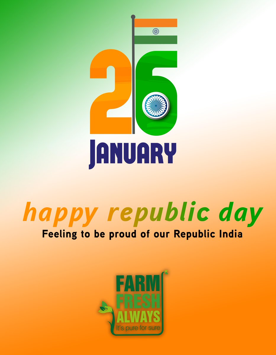 FarmFreshAlways's tweet photo. #HappyRepublicDay https://t.co/IIQdC49Qhb