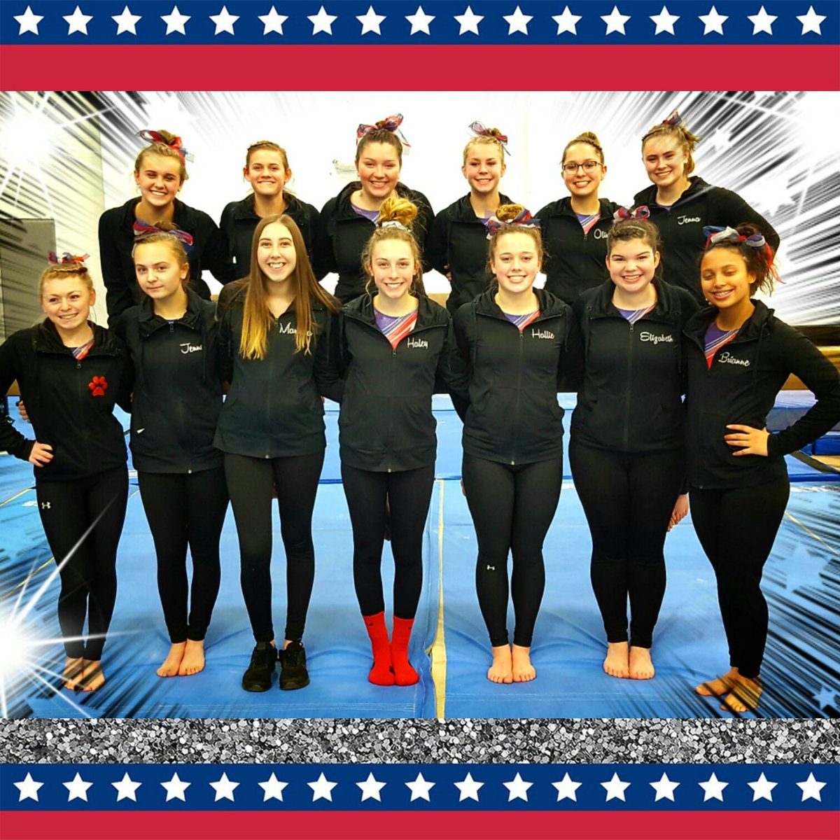 christa_roman's tweet photo. Way to go Red Dogs! Red Dogs sweep tri meet at Grosse Pointe North tonight agaisnt GPU &amp; Dearborn. #1team1goal https://t.co/DNGJuv1XoA