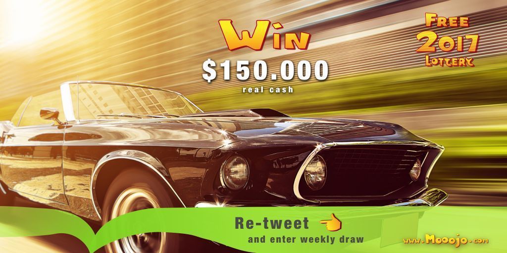mooojolabs's tweet photo. WIN $150,000 FREE Sweepstakes Lottery - draw every Saturday at https://t.co/omjpvmptTE real #cash #sweepstakes #win – Retweet, join &amp; WIN! https://t.co/3bB7xURFdp