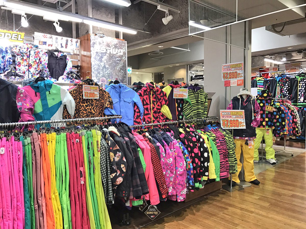 Uzivatel 名古屋parco 名古屋パルコ Na Twitteru 名古屋パルコ南館9fの1フロア全面でスノボショップ開催中 モリスポスノーボードバーゲン
