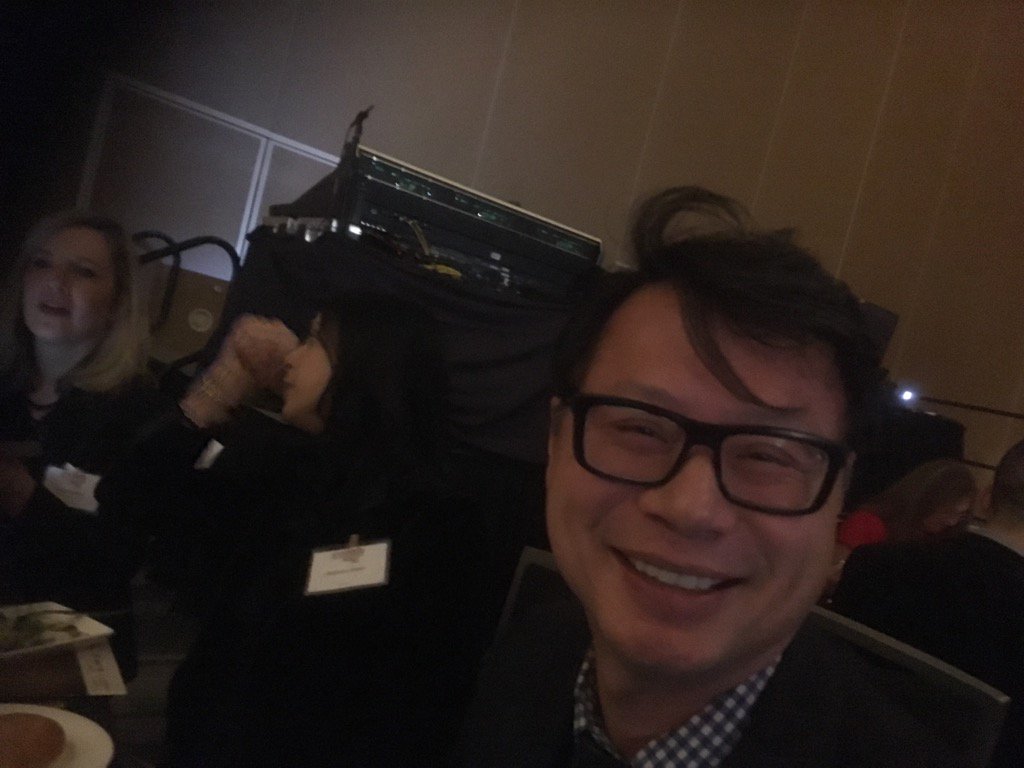 stevemkennedy's tweet photo. #2016fortyunder40 with #fredlee ! https://t.co/SfeWtNTWec