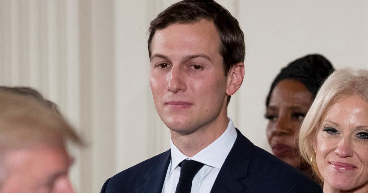 theIMEU's tweet photo. When a reporter asked about conflict of interest, Jared Kushner was quickly removed from Friends of the IDF board: https://t.co/BXUs6SuDWR https://t.co/4n4PDfkLWg