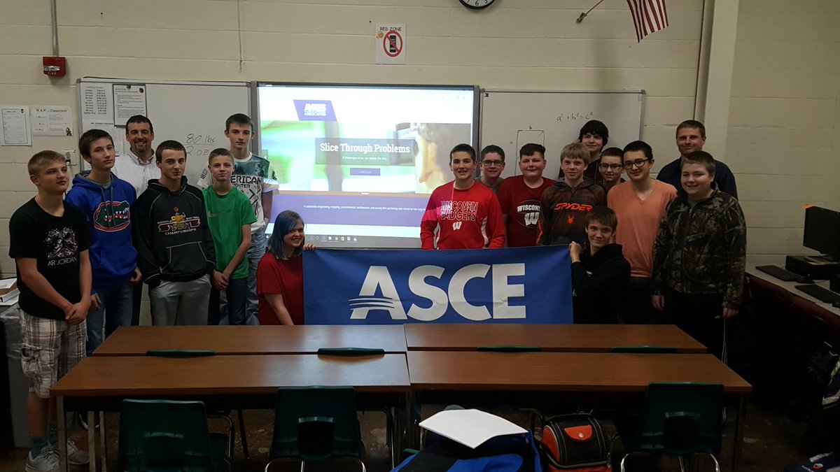 LCMSTechEd's tweet photo. Thanks to Troy Robillard and Cory Thomson from Ayres Associates for spending time with the LCMS students to discuss civil engineering! https://t.co/0x8I2N5rtt