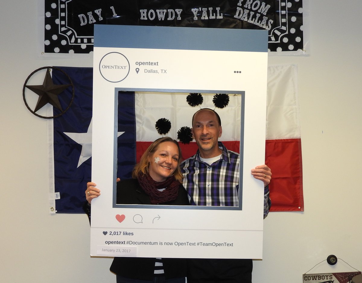 ITaraShaw's tweet photo. Meeting new #TeamOpenText colleagues on Day One, Thanks for joining us Phil! https://t.co/PWOrtfVS2d