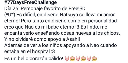 Yaoi_Fujoshi29's tweet photo. #77DaysFreeChallenge
Día 25: Personaje favorito de #FreeStartingDays https://t.co/ozkeL6Dwqk