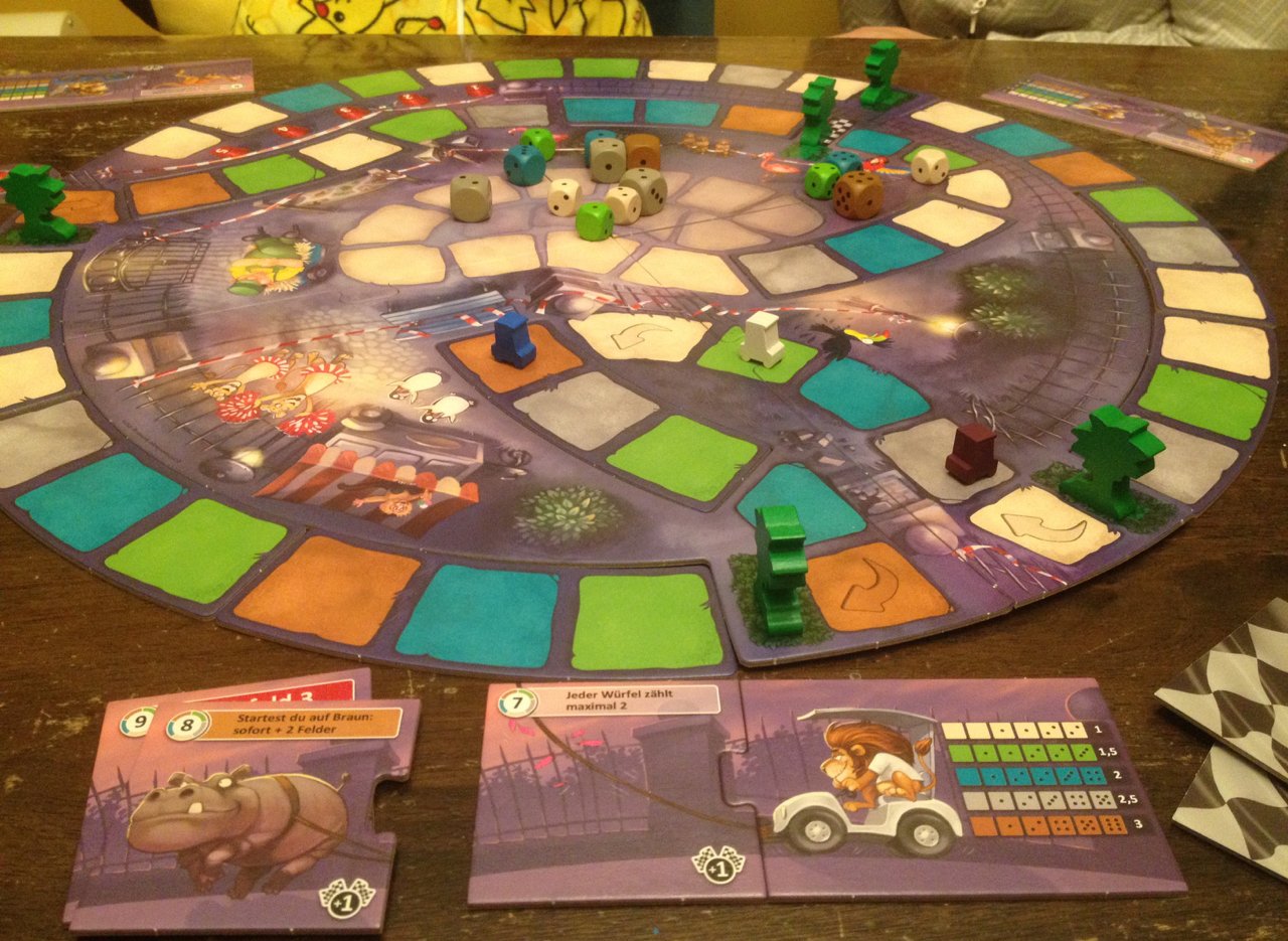 Crazy Race, Board Game
