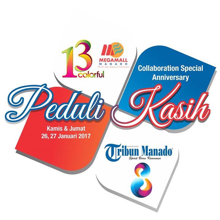 Dalam rangka HUT Megamall Manado ke-13 tahun.