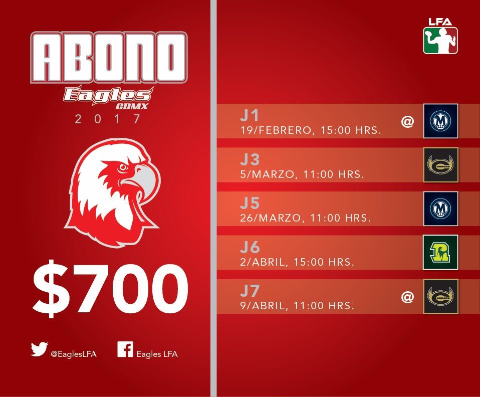 MexicasLFA's tweet photo. Necesitamos su apoyo en el estadio y con el abono entran toda la temporada regular. ¡Vayan por el suyo!🏃🏻👊🏼😎🦅 https://t.co/QmPeKPmBaQ