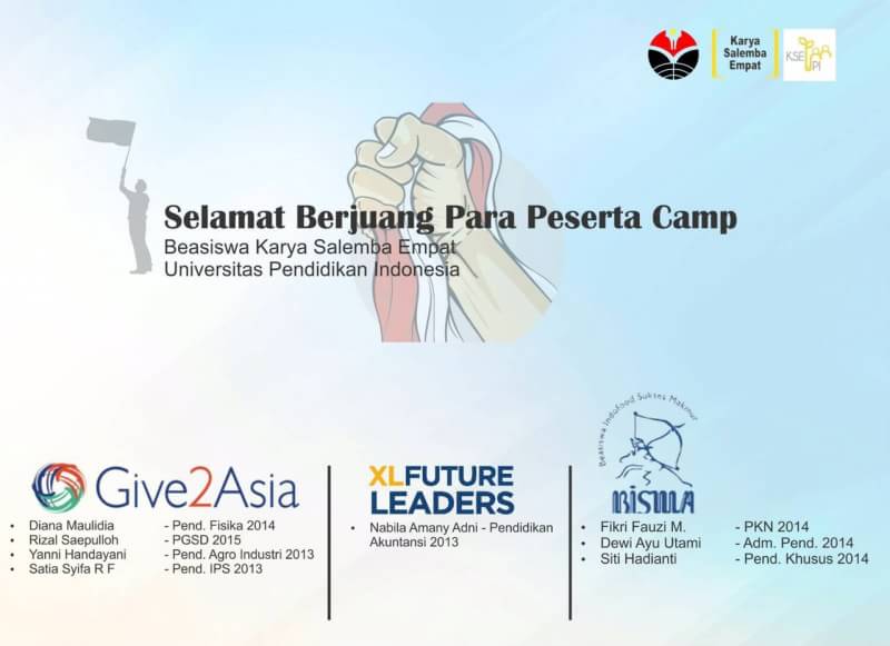 Selamat berjuang para calon pemimpin bangsa 🙋