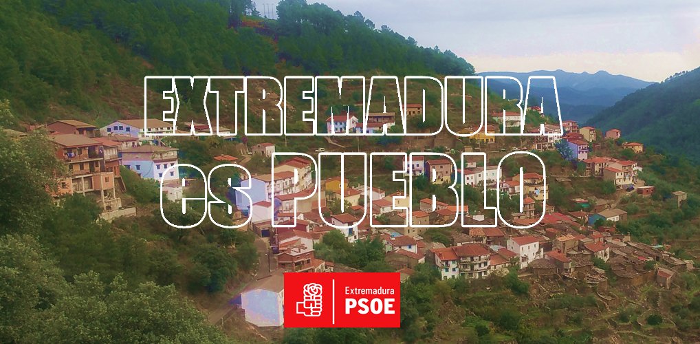 PSOE provincia de Cáceres tweet media