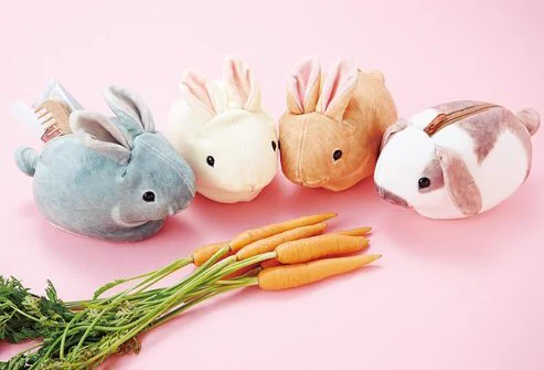 まるで本物みたいなうさぎのポーチが可愛すぎるw