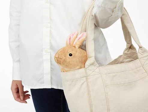 まるで本物みたいなうさぎのポーチが可愛すぎるw