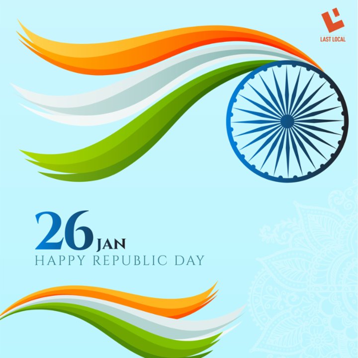 lastlocalapps's tweet image. Team Last Local wishes you a Happy Republic Day! 

#lastlocal #republicday #26thJan #mobileapps #digitalmarketing #techies