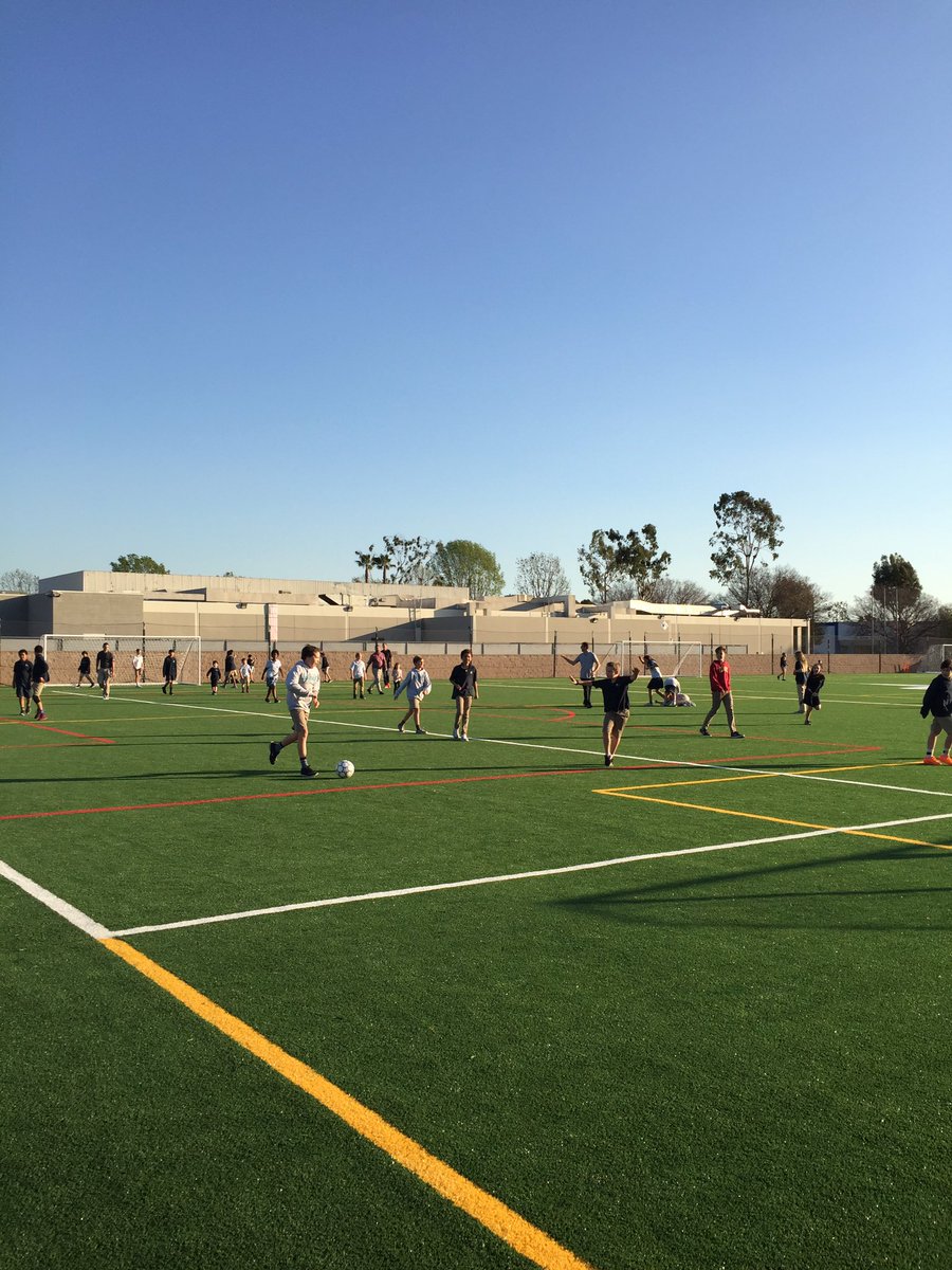 mthompsonmcs's tweet photo. Scenes from today's field dedication at Mariners Christian School. #mcsk8 #goMCSlions Thanks for your support guys @MattBarkley @jackmcbean https://t.co/W7NGYxvzH5