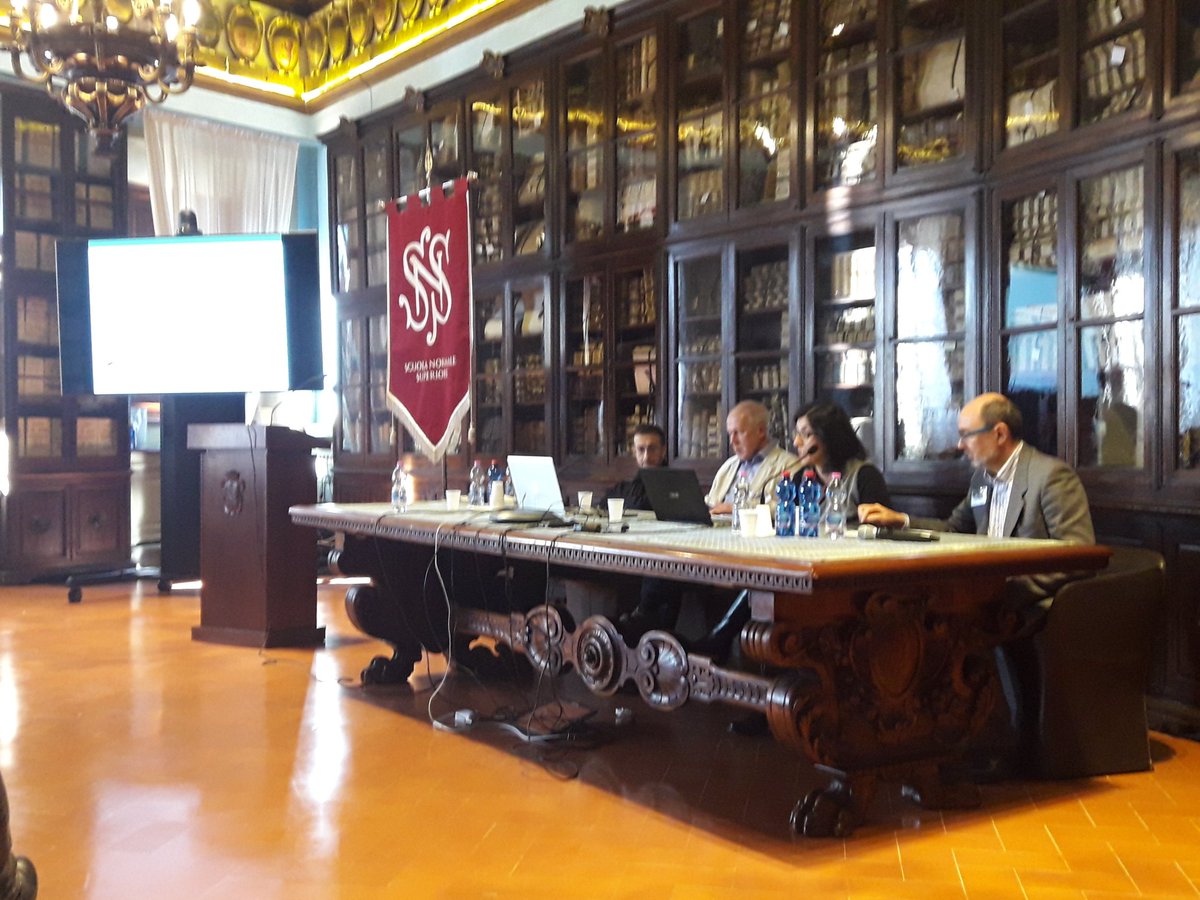 chmeluz's tweet photo. Round table on #stuttering #speechsciences #AISV2017 @scuolanormale https://t.co/2V0KLUqElH