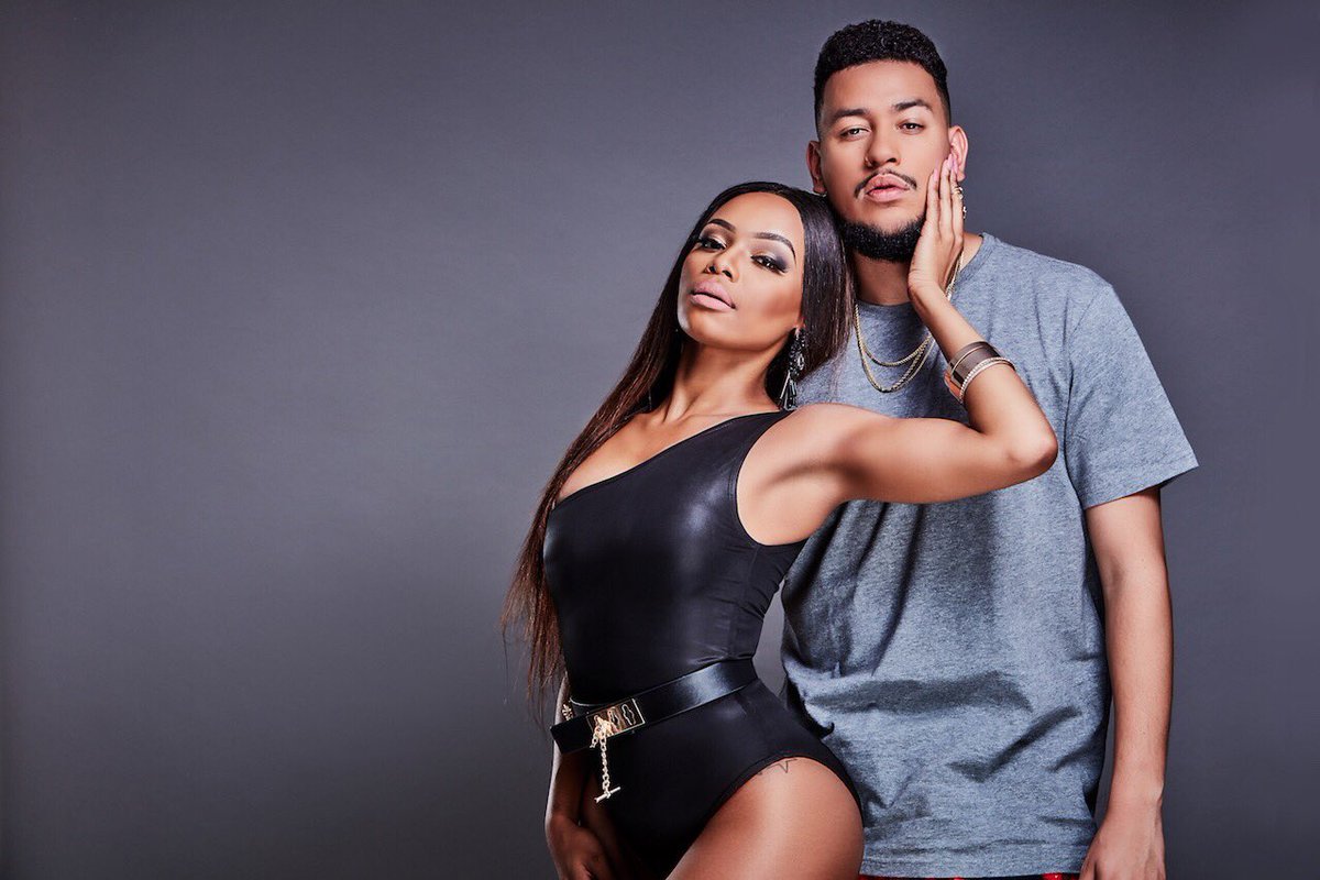 Loved up photos of Bonang Matheba and AKA