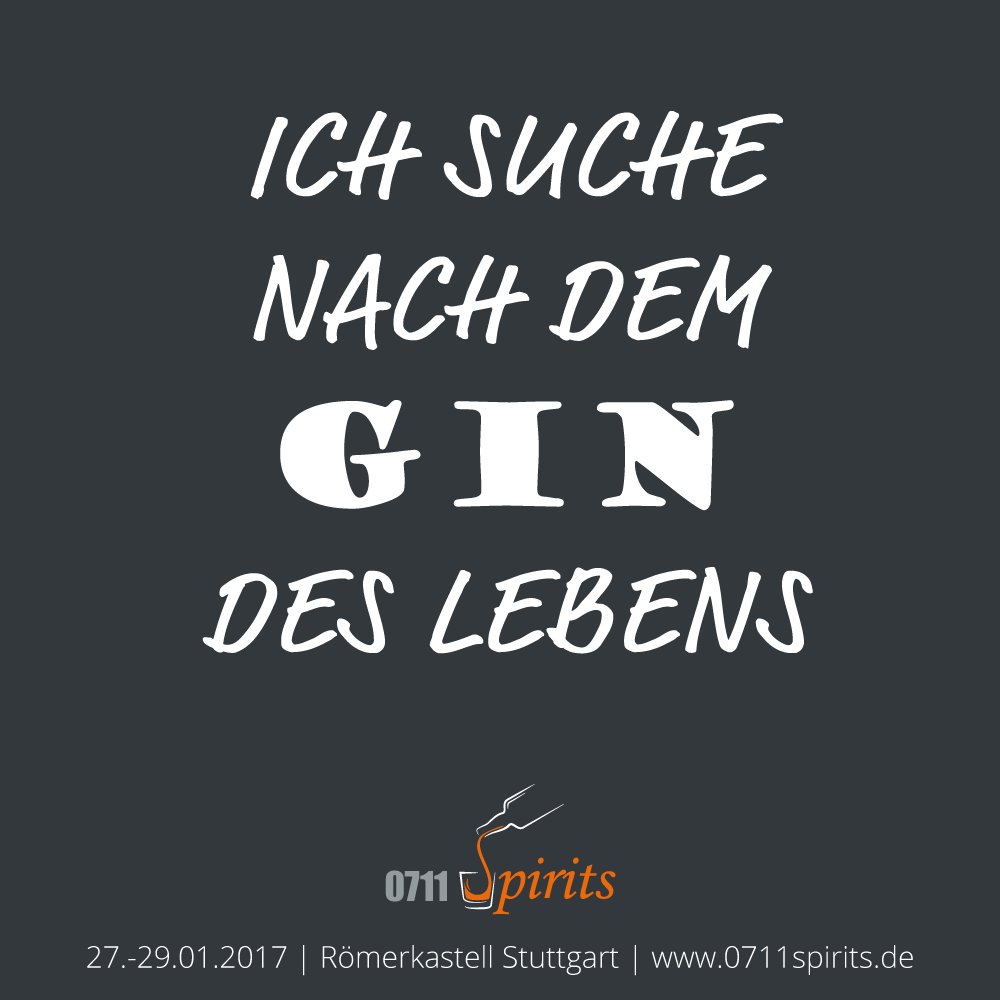 0711Spirits's tweet photo. Auf dass wir in morgen alle finden...#gindeslebens #0711Spirits #Stuttgart #vorfreude https://t.co/Es6MlwIl1c