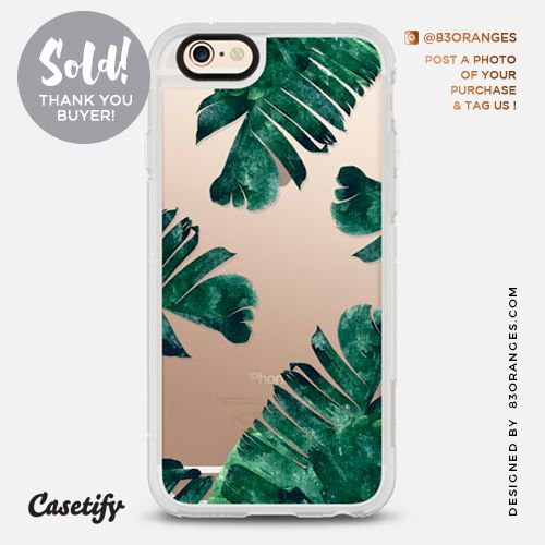 83oranges's tweet image. "Banana Leaf Watercolor" Clear Phone Case ~ Sold! Order Your #designcases here: casetify.com/product/banana… #casetify #mobilecases #bananaleaves