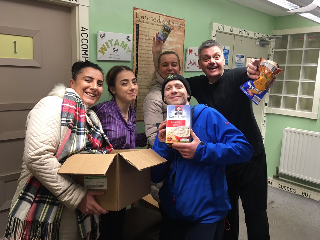 Supporting the local homeless shelter. Food donations from our fabulous team and guests! <a href="/Minafattahi/">Mina Fattahi</a> <a href="/smmottram/">Sam Mottram</a> <a href="/placemadebyyou/">A Place Made By You</a>