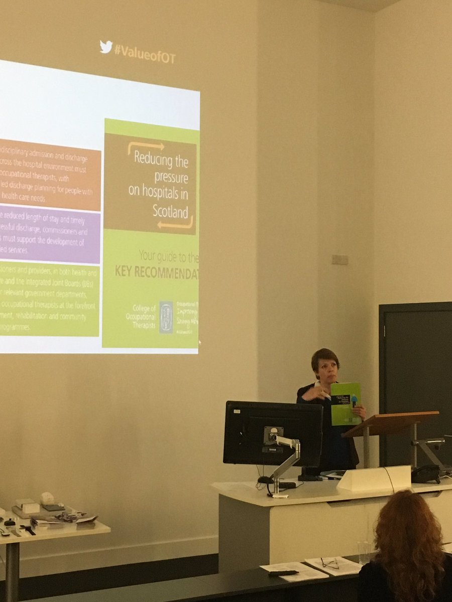 Thérèse Lebedis OBE (@therese_jackson) on Twitter photo @KarinOrmanOT presents Occupational therapists Improving lives saving money report at OT Grampian - celebrating success <a href="/BAOTCOT/">Old BAOTCOT account</a> @KarinOrmanOT presents Occupational therapists Improving lives saving money report at OT Grampian - celebrating success <a href="/BAOTCOT/">Old BAOTCOT account</a>