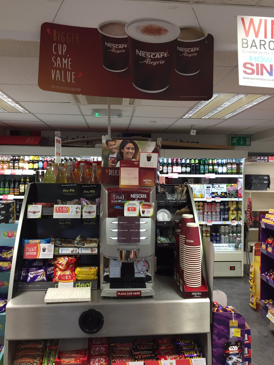 NProFrancesca's tweet photo. #ThursdayThought did you know, being a @McColls Exclusive Plus member, gets you a #Nescafé #Alegria #coffee for £1 https://t.co/7wPZ6rPlEM