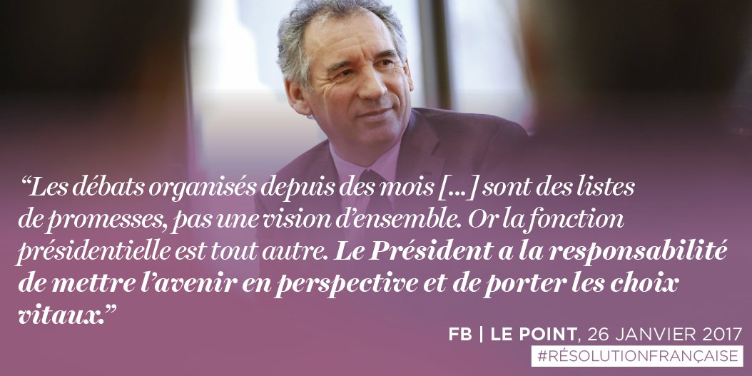 François Bayrou tweet media
