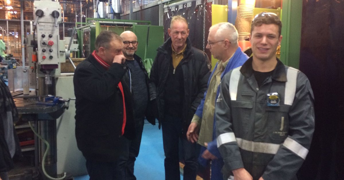 Jesse Langendoen, Metalent leerling op de RDM Campus krijgt bezoek van opleidend bedrijf J. de Jonge Flowsystems!