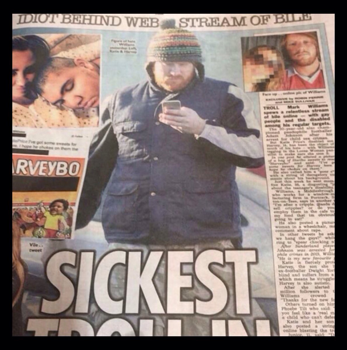 IFC_FIVES's tweet photo. SOMEONES BEEN A VERY NAUGHTY BOY  👀!!!
#PutOnAFewPounds #FatTroll 😈 https://t.co/8n0449EKLZ