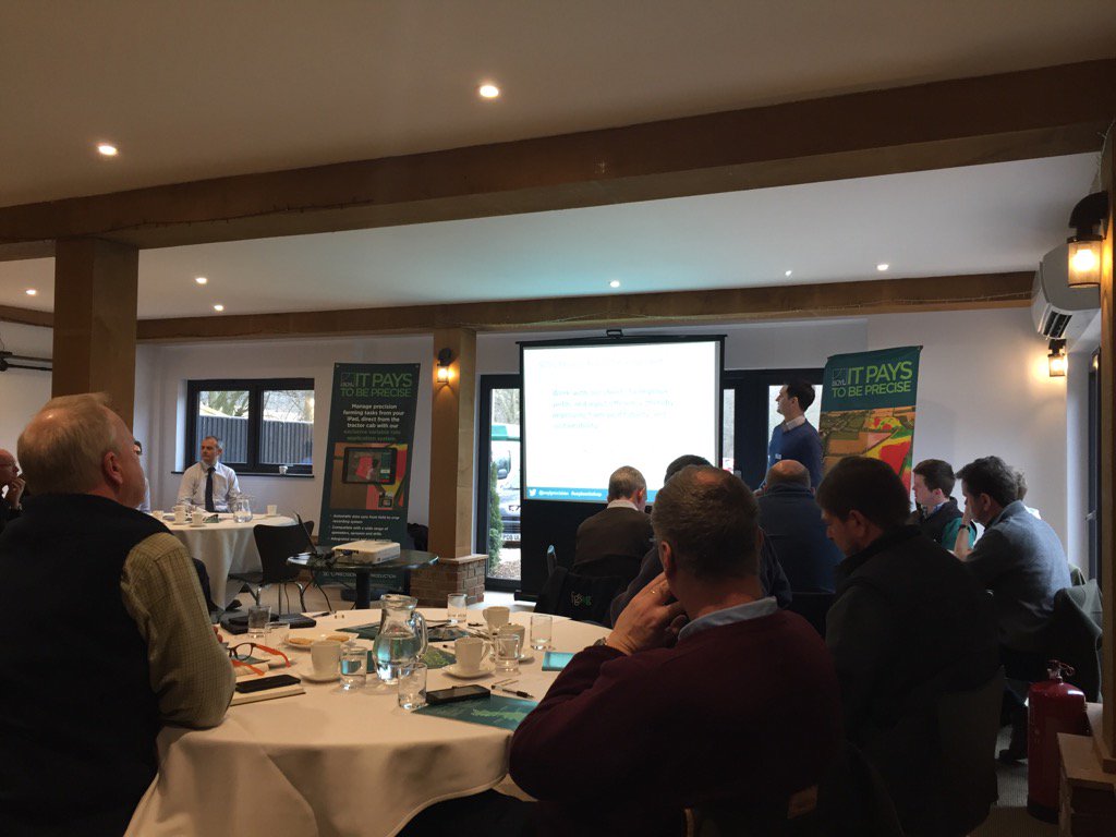 Kent workshop Simon Griffin talking R&amp;D #soylprecision <a href="/SOYLprecision/">SOYL precision</a>