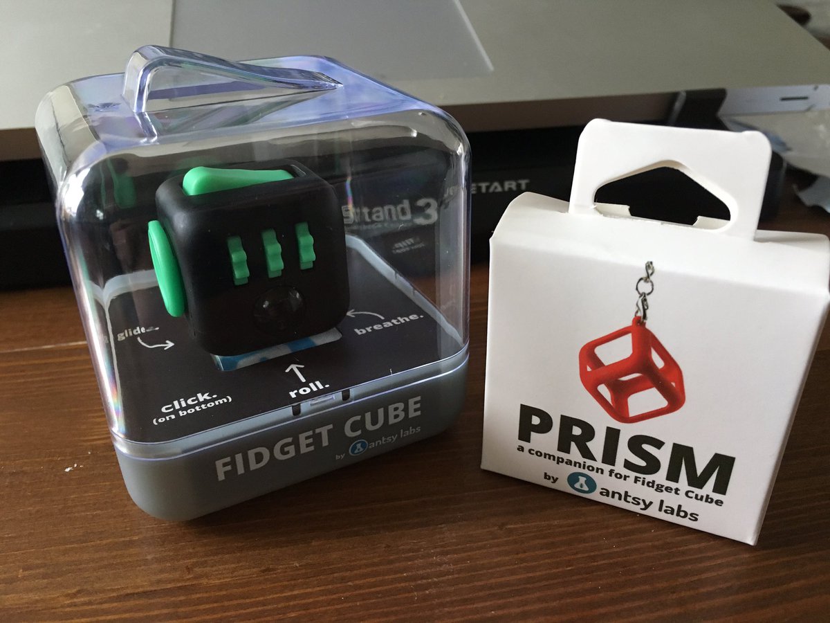 Danielpbrown101's tweet image. Yay my #fidgetcube came today!!! Thanks @antsylabs it is all I dreamed! Keep awesome! #fidgeton