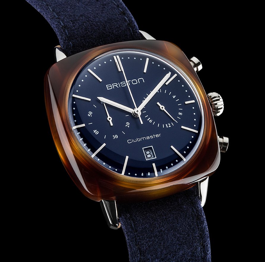 BRISTONwatches's tweet photo. #new #watch #briston #watch #clubmaster #vintage #tortoisehell #chronograph matt #navyblue dial https://t.co/4Xw1vUy3mF