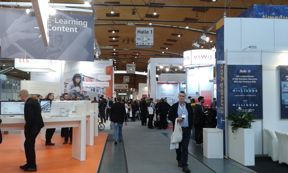 iSQICert's tweet photo. 3rd day of #LEARNTEC2017 is running. Experts are creating the future of learning. What's the next big thing? https://t.co/7xNnj1HedU