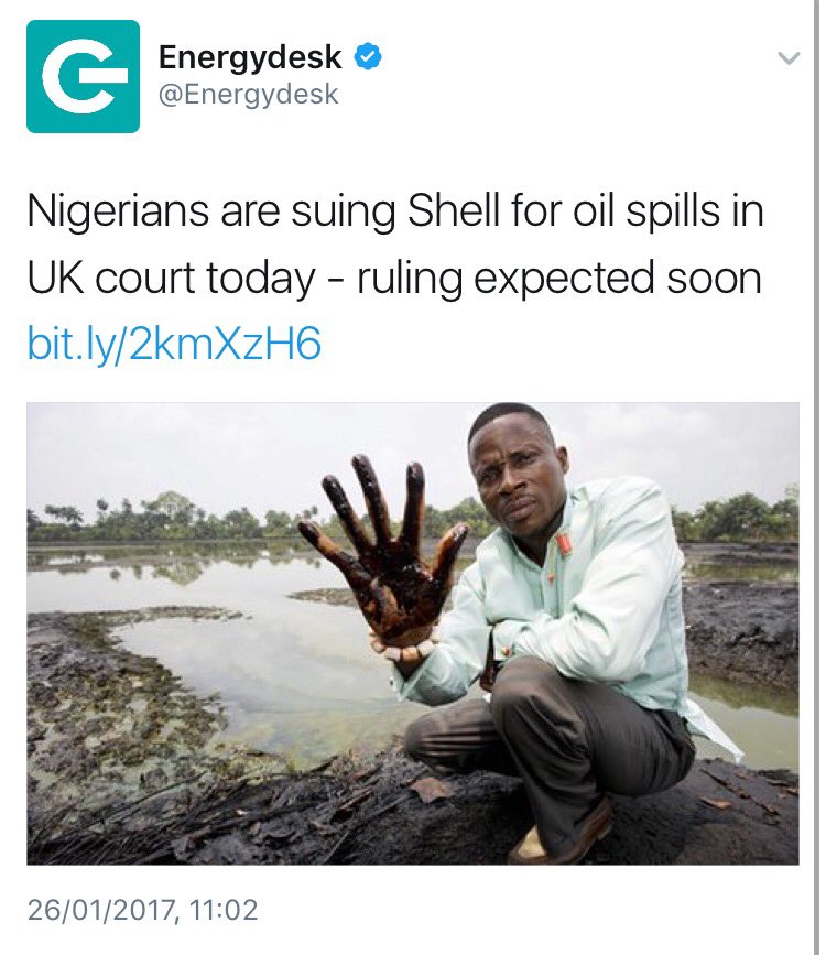 Aunty_Fracker's tweet photo. Why are Nigerians worried about oil spills in UK courts @EnergyDesk dears? Oh, I see, it's just your terrible grammar xxx https://t.co/Yurh2jMkWA