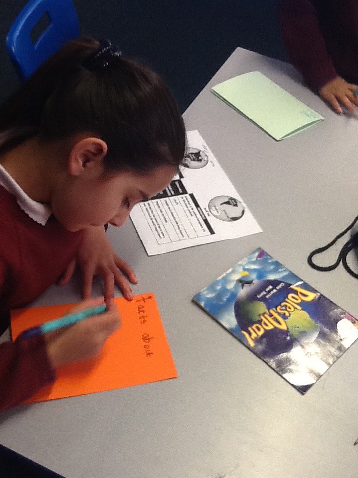 BishopBridgeman's tweet photo. Now we are researching facts about the North and South Pole and making a information book! #temperatures #commonanimals #climate #population https://t.co/31A7NhjMl2