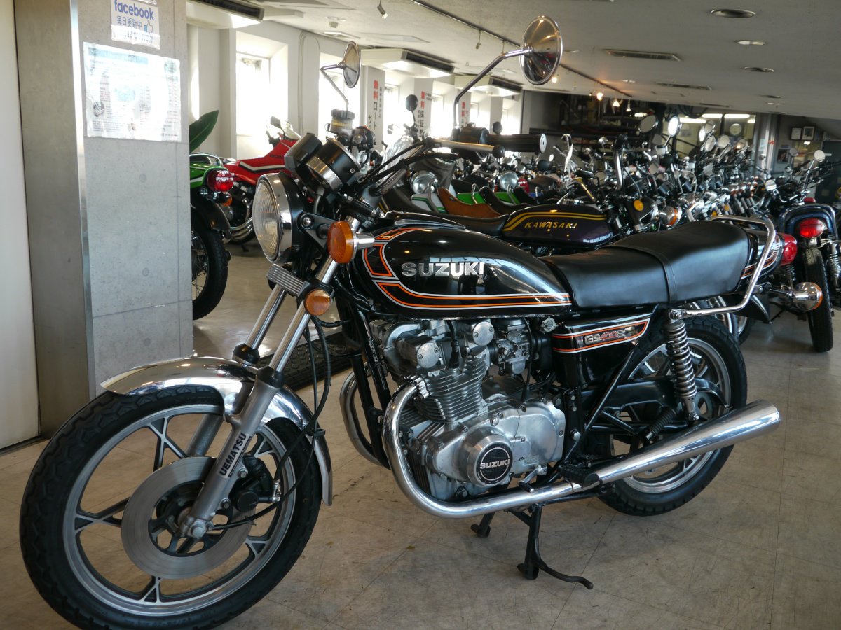 ?国内GS400E2フルノーマルCOND.‼? 純正オリジナルパーツが残り、改造 