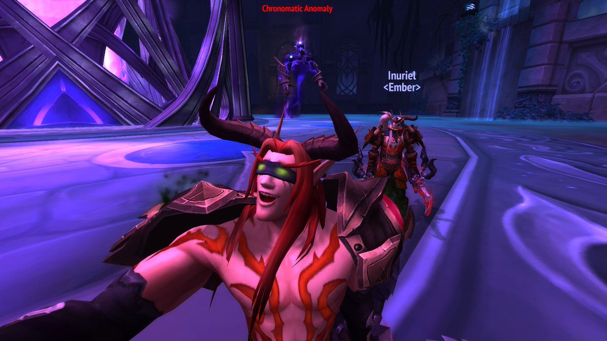 Doubletwixy's tweet image. Raid time on Heroic Nighthold! @Emberguild