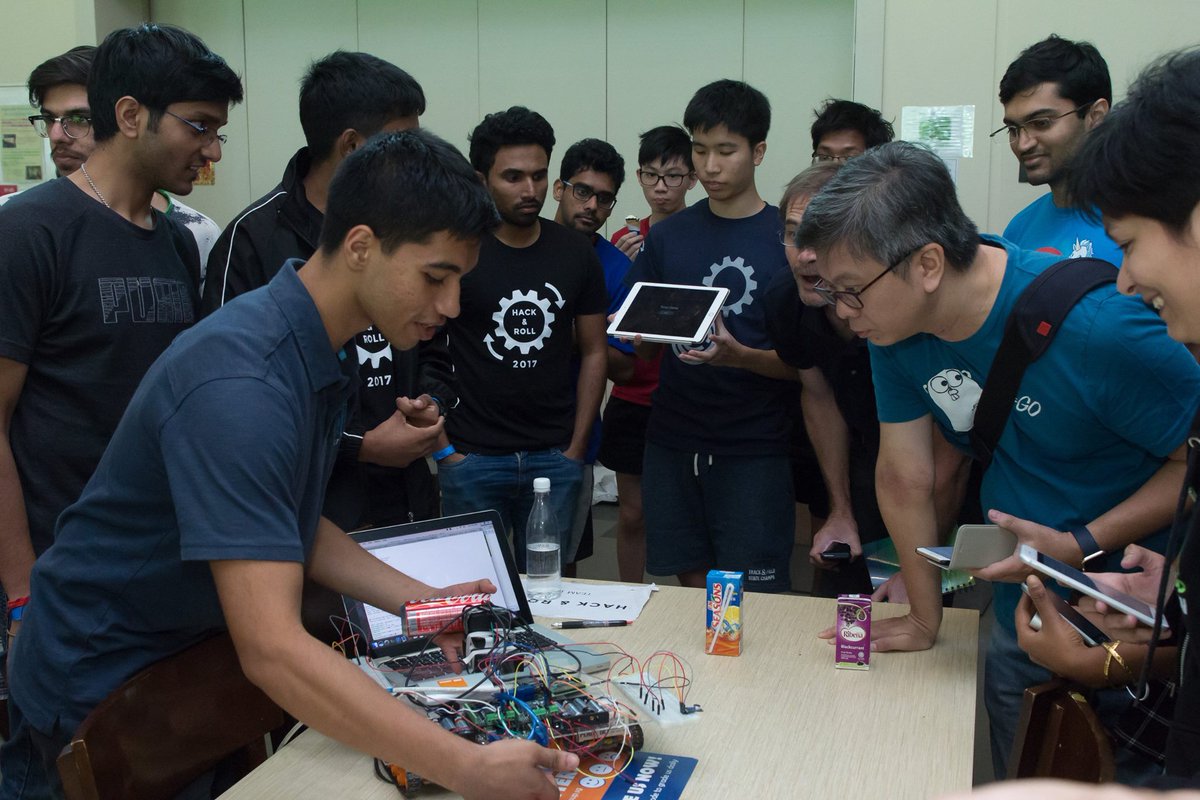 burnflare's tweet photo. Super proud of what we pulled off at @nushackers #hacknroll last weekend. https://t.co/ViSC5JC9PB