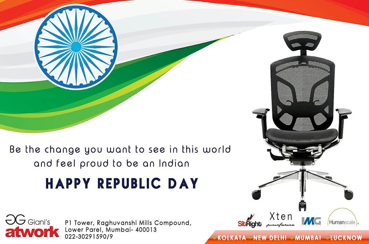 gianisatworkmum's tweet photo. Giani's atwork Mumbai wishes you all a very Happy Republic Day 🇮🇳
#RepublicDay #Gianisatwork #GianisMumbai https://t.co/pl53IS2P7Q
