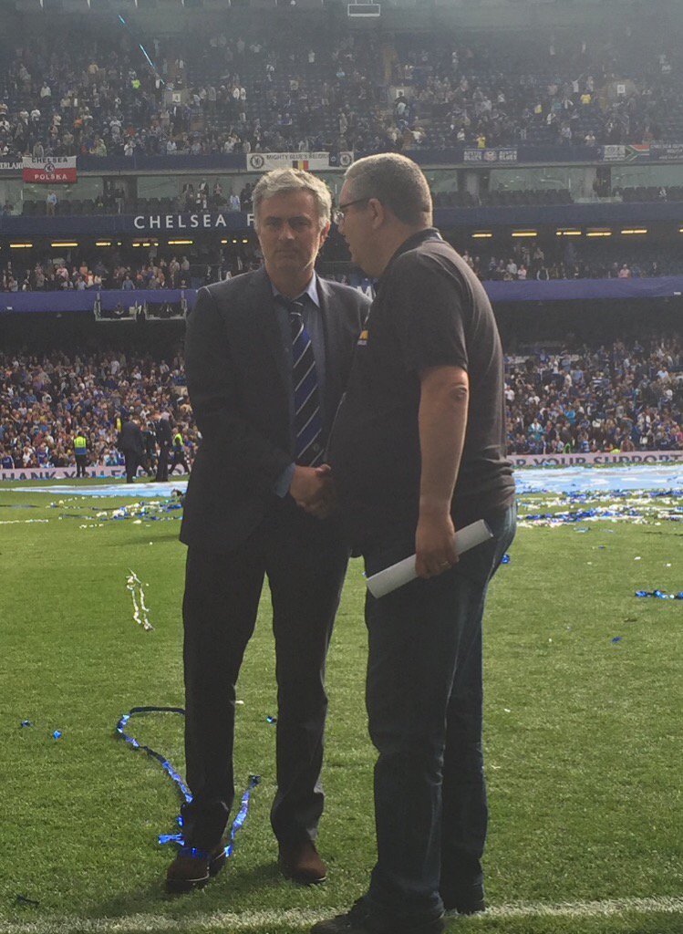 Happy 55th birthday to manager Jose Mourinho, have a great day my friend, see you later at the game 