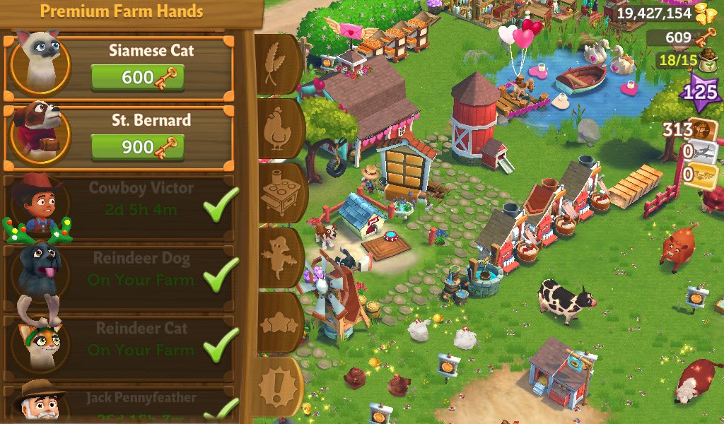 nickventere's tweet photo. @farmville2 No sale in the General Store yet? #FV2CE #CountryEscape #SiameseCat #StBernard https://t.co/F9Fd3XPZSQ