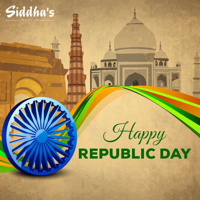 SiddhasCafe's tweet photo. Siddha's Cafe wishes everyone a very #HappyRepublicDay.  #RepublicDay #Celebration #Food #Taste #Indian https://t.co/hR3VLKvDAR