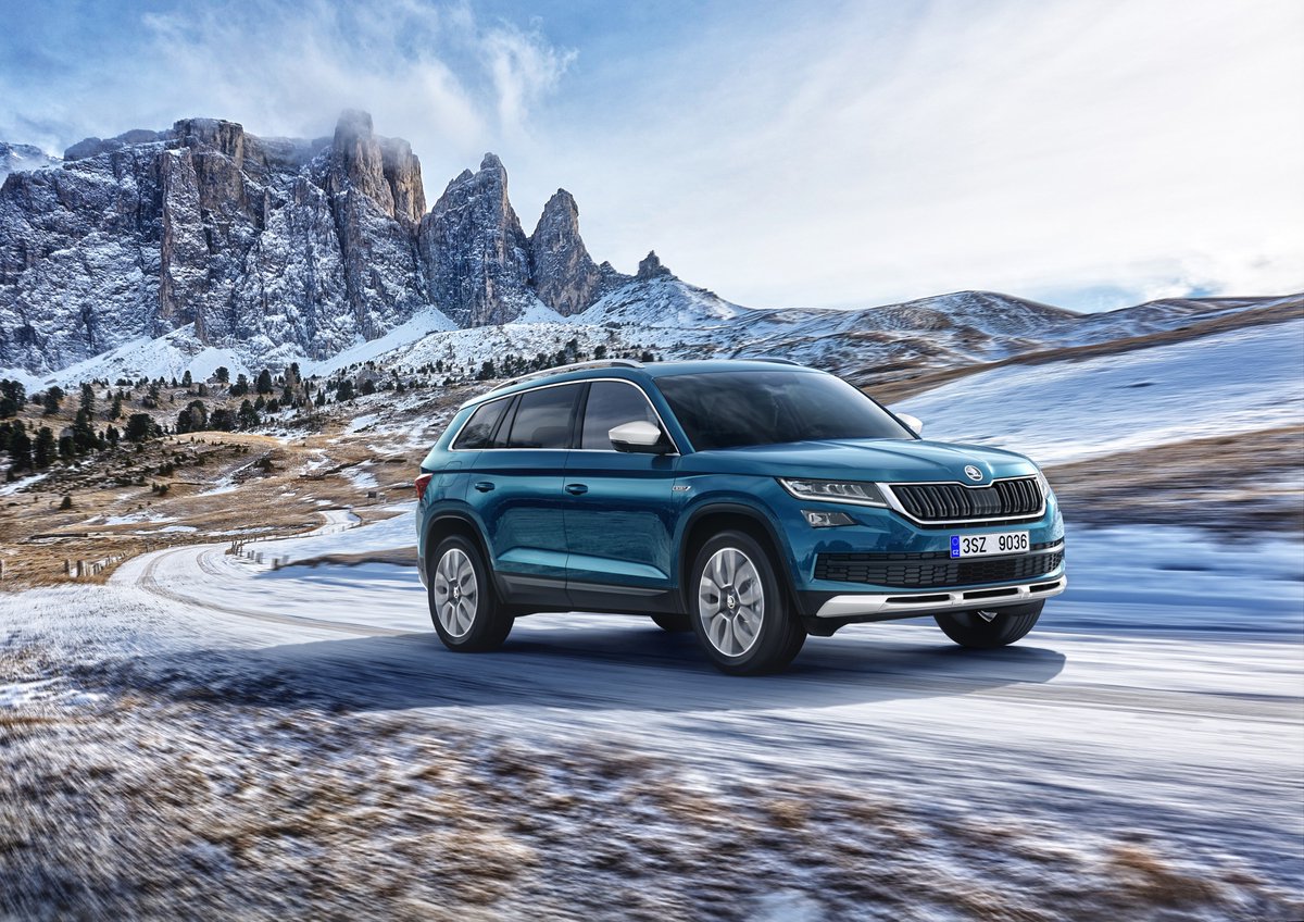 Šerpové se začínají bát o práci. Přijíždí nová #ŠKODA #KODIAQ #SCOUT! 🏔️