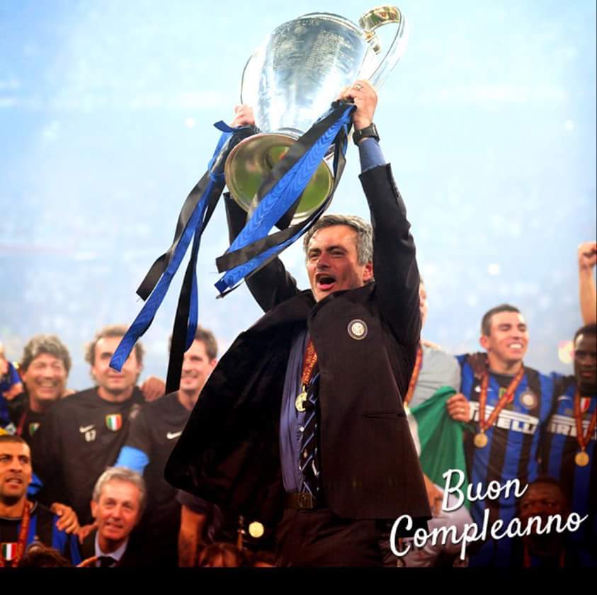 DAntuonoPaolo's tweet photo. Scudetto, Coppa Italia e Coppa dei Campioni, come NOI NESSUNO MAI! Buon compleanno José di Nazareth! #amala #tripleteinter https://t.co/AZTwqja06x