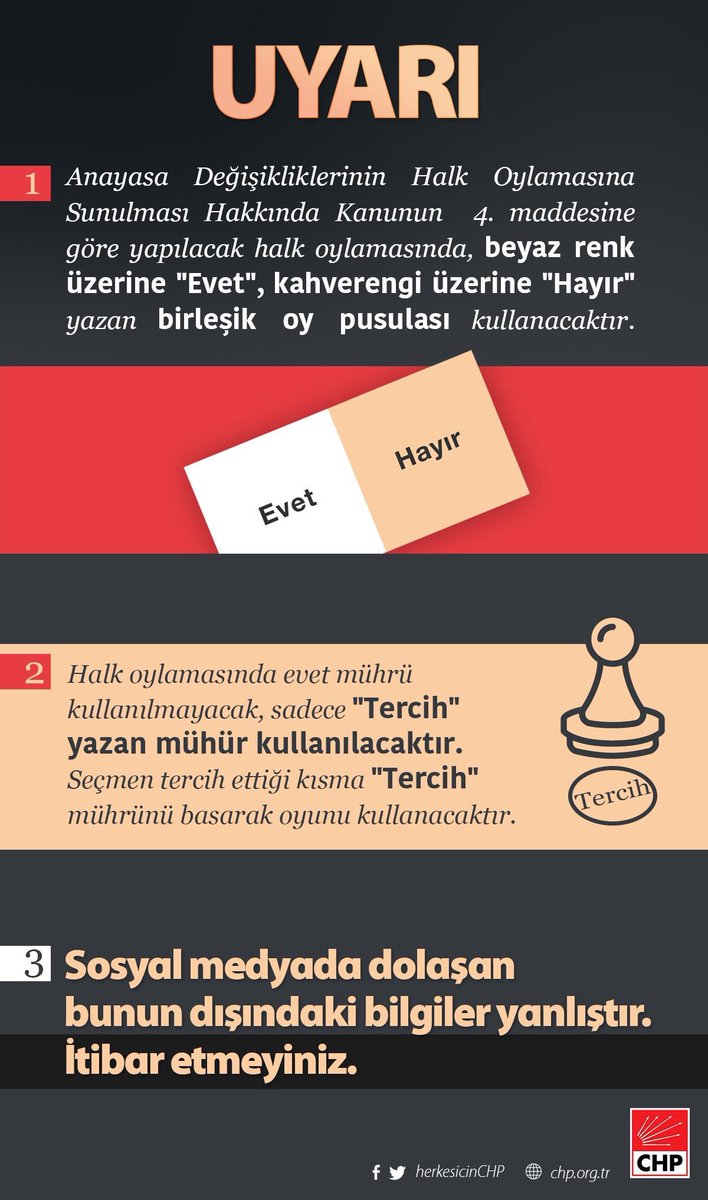husnususlu's tweet photo. Yurttaşlarımız kararlarını “tercih” yazılı mühürle gösterecek. Lütfen bu bilgiler dışındaki bilgilere itibar etmeyiniz. #ŞeytanaUymaHAYIRde https://t.co/CDw8IKA2Ae