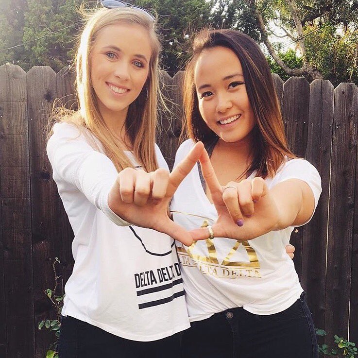 chapmantridelta's tweet photo. Throwing it up because recruitment is right around the corner!!!! And we are incredibly pumped! 💗💗 #WhyTriDelta https://t.co/BjZWq0hSRu