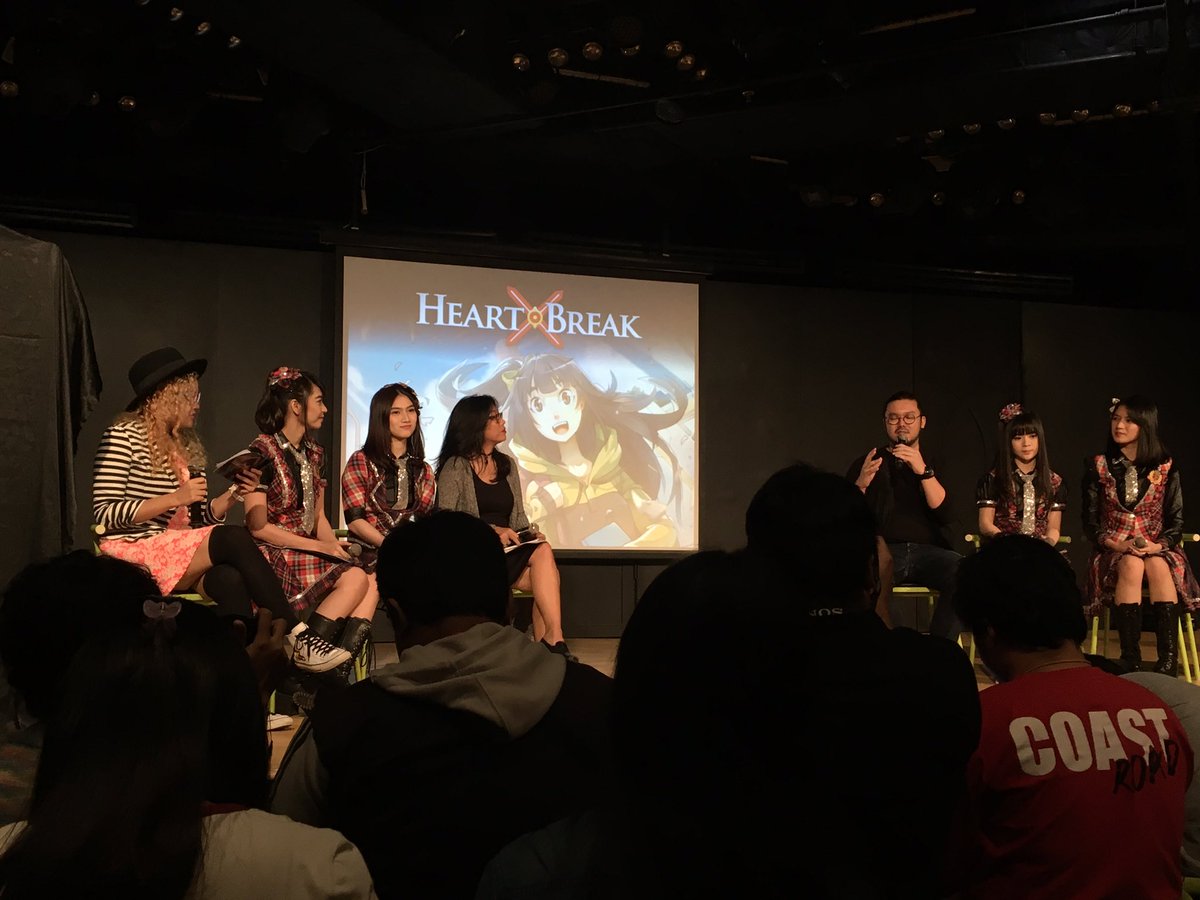 Member JKT48 on stage: @melodyJKT48 <a href="/veJKT48/">Jessica Veranda</a> <a href="/Viny_JKT48/">RVF is not here</a> <a href="/Cindvia_JKT48/">kbts</a> #HeartXBreak