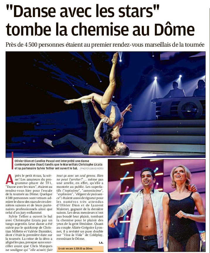 Danse avec les stars - Presse 2017 C3FJMekXAAAoOXf