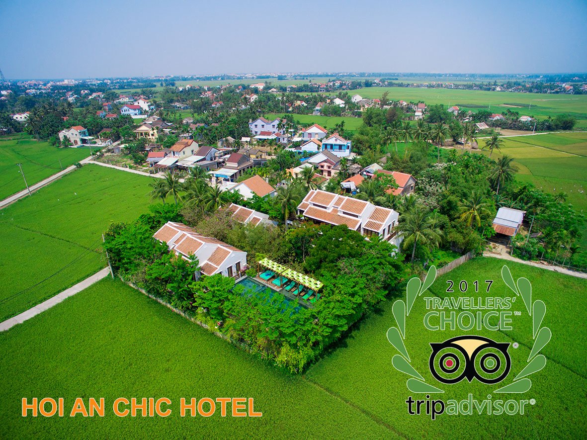 hoianchichotel's tweet photo. Hoi An Chic Hotel is a 2017 Travelers' Choice Award Winner #OnTripAdvisor! https://t.co/tf2i5DPiwH
