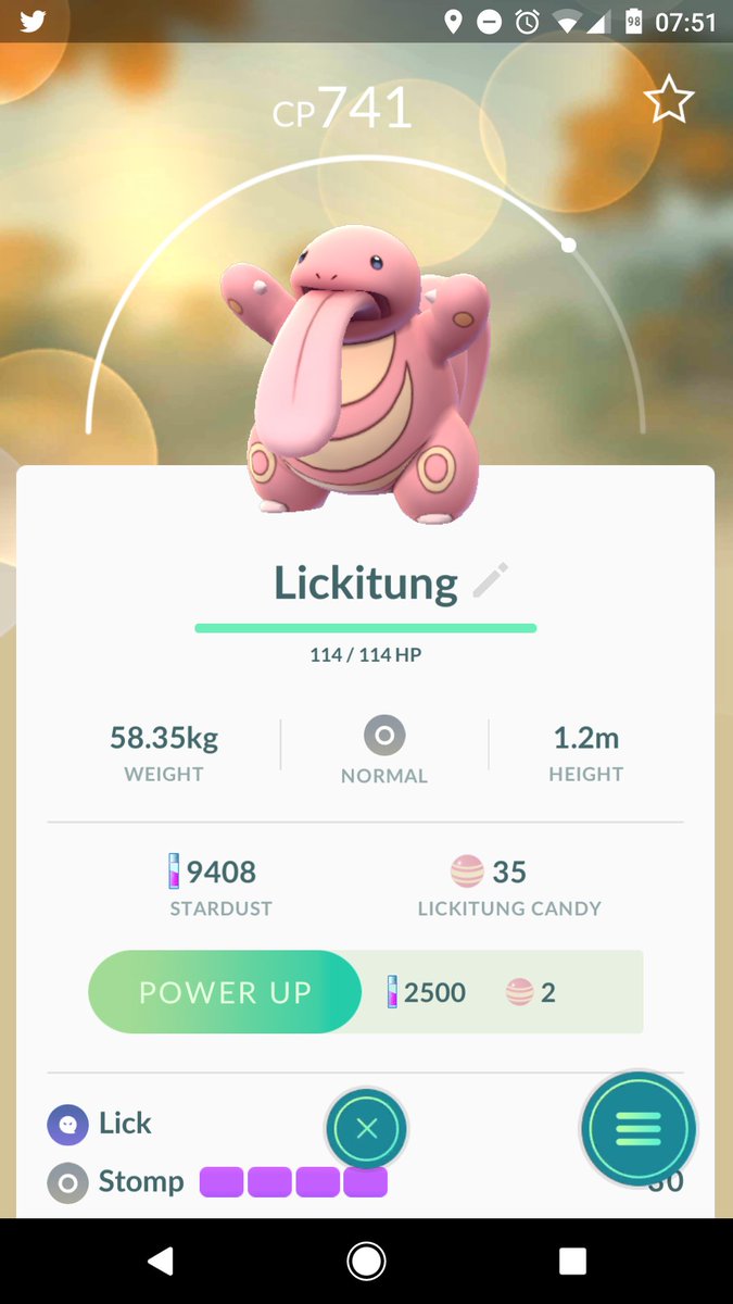 bensagnier's tweet photo. #FirstCatch2017 #PokemonGetUpAndGO https://t.co/wni4zDSNnF